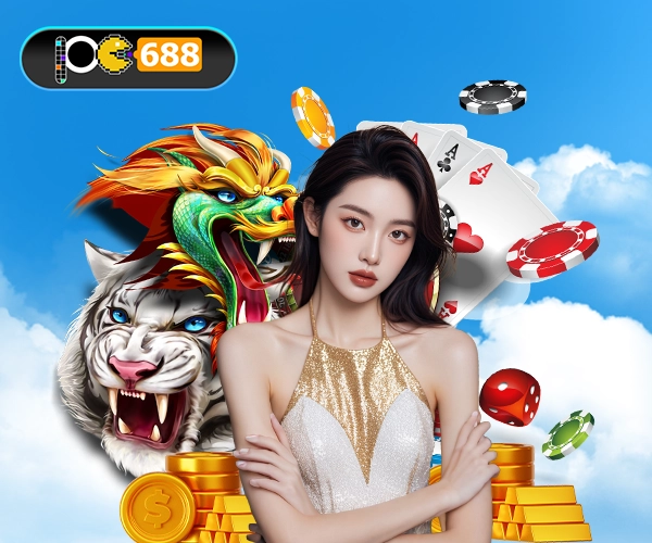 ดีลเลอร์สาวกับมังกร–เสือ ชิปและไพ่ — ภาพประกอบ “สูตรเสือมังกร PG688 ใช้ได้จริงไหม? เฉลยวิธีเล่นให้ได้กำไร”