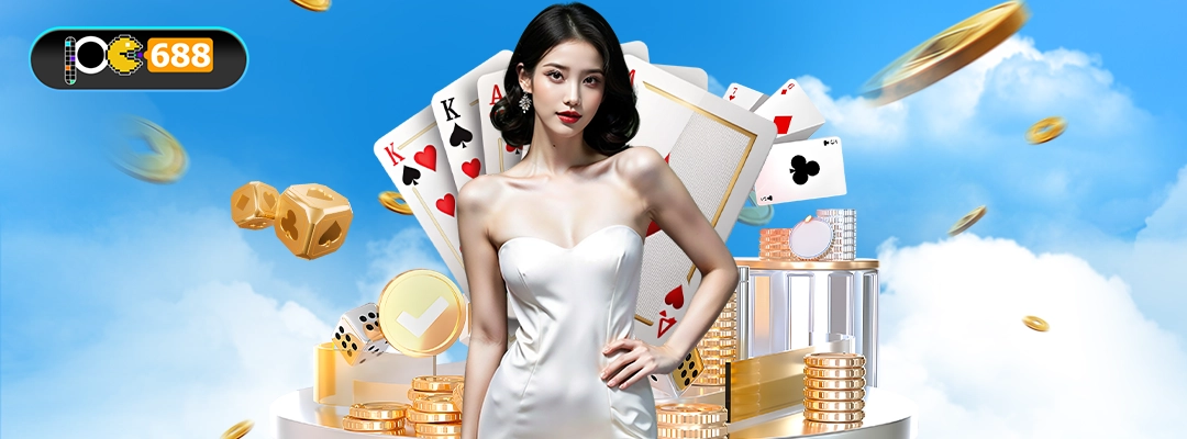 แบนเนอร์ “แจกโบนัสทุกเดือน คืออะไร” – ภาพผู้หญิงกับไพ่ เหรียญทอง และปฏิทินสื่อวันที่ 6/16/26 แสดงกิจกรรมสุ่มแจกประจำเดือน