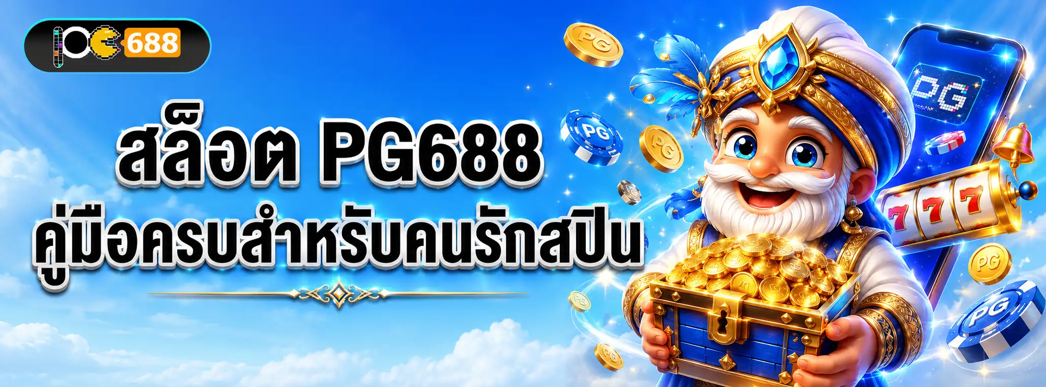 แบนเนอร์สล็อต PG688 รวมค่ายเกม